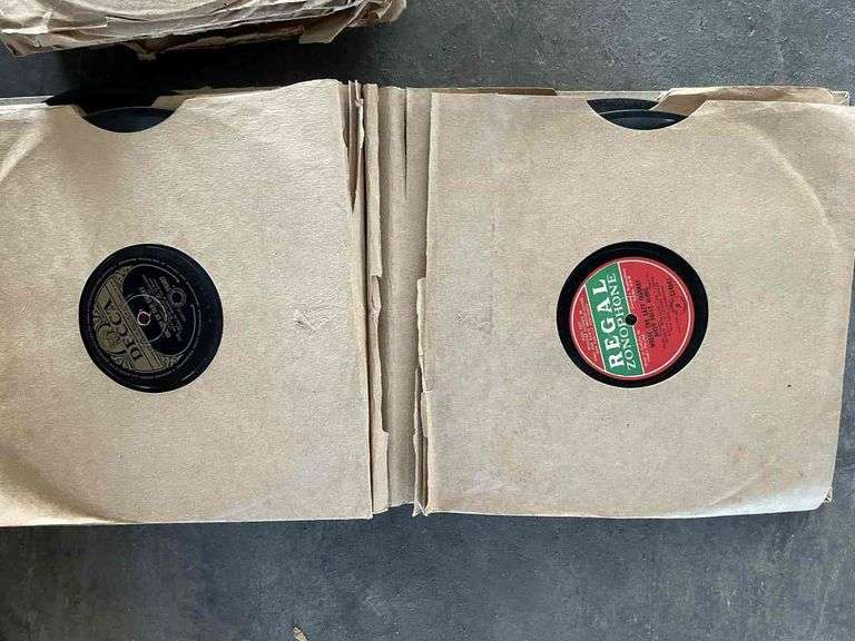 Qty of Vintage Shellac 78rpm Gramophone Records