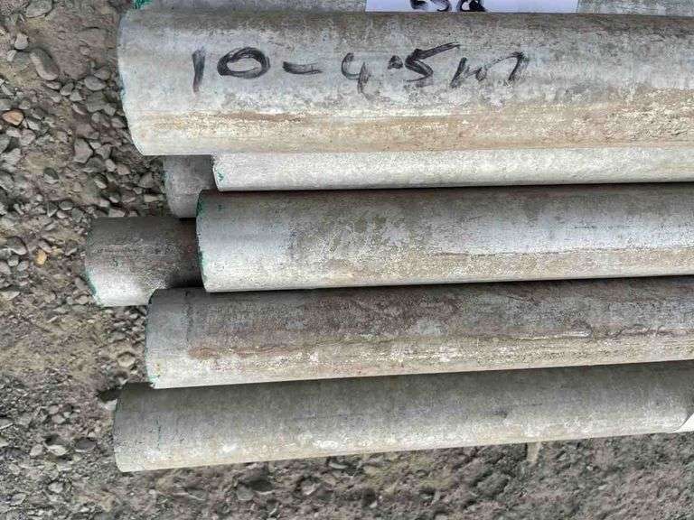 10x 4.5m Lengths Steel Tube 60mmOD