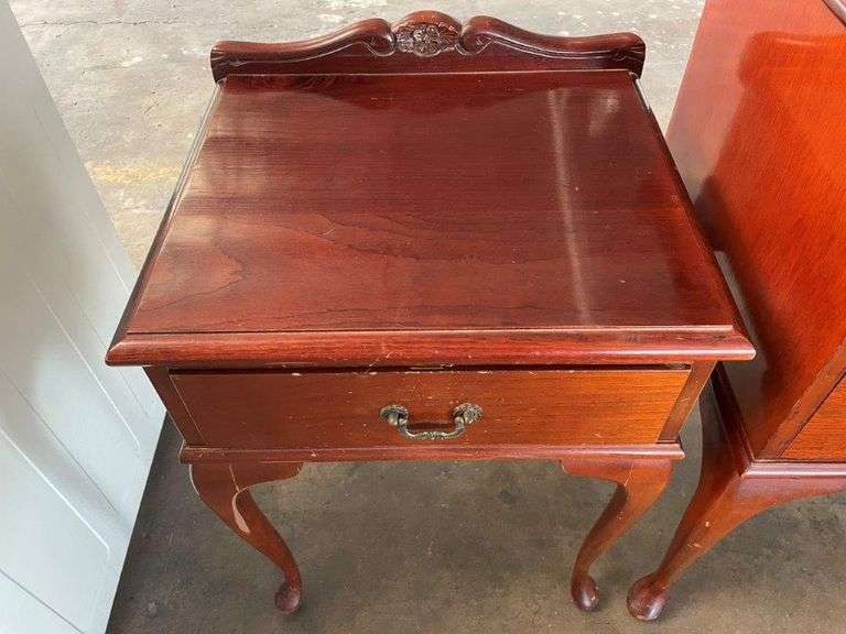 Timber Dresser and Side Table