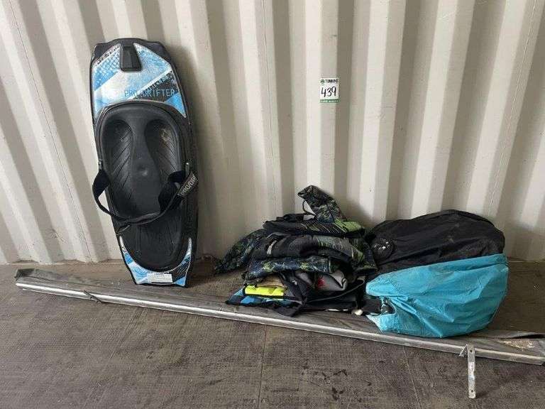Wet Suites, Tube, Knee Board & Awning