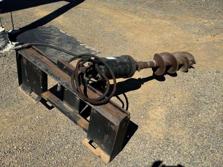 1x Digga Hydraulic Auger Drive & Auger