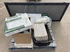 Pallet inc Security Door, Fittings, Tiles, Lighting and Exhaust Fans