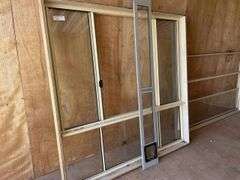 Assorted Windows and Glass Screens Panels