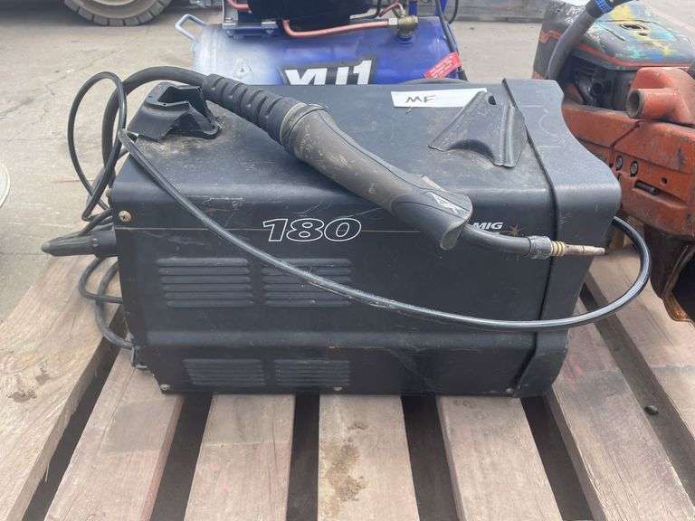 Pallet inc Compressor, Welder & Concrete Saw