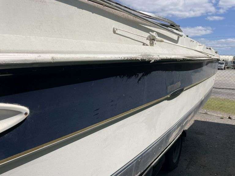 7.2m Fibreglass Motor Cruiser & Trailer - Non Operational