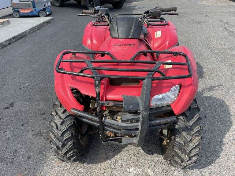 2008 Honda Fourtrax 4x4 Quad Bike