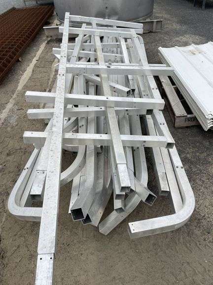 Shade Dome Frame and Roofing Iron - 6mx7mx3m