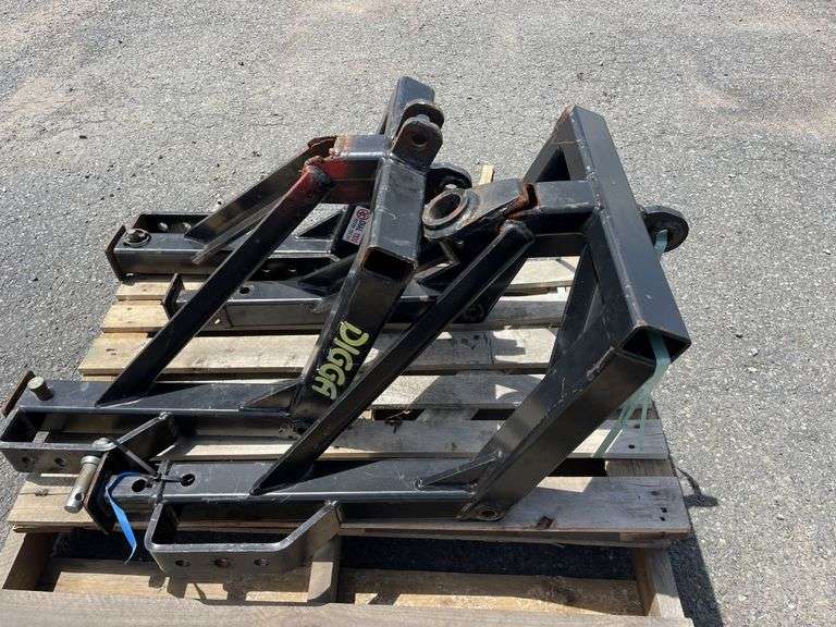 3PL Auger Drive Unit and 2x Augers