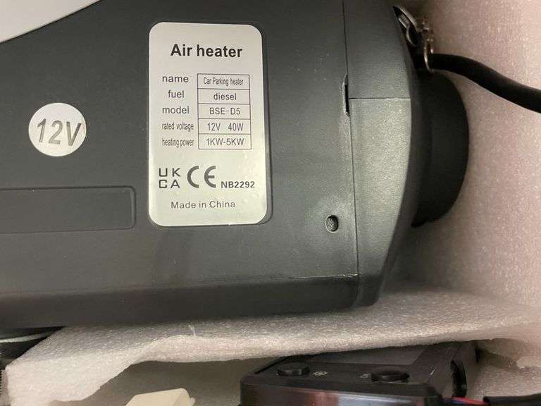 As New Caravan BSE-D5 Diesel Heater