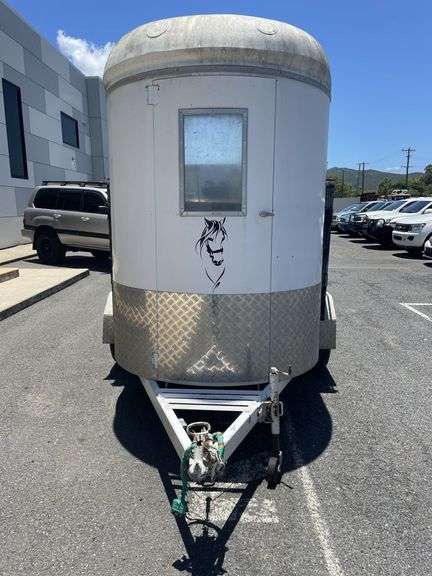 Homemade Double Horse Float & 12x Portable Panels