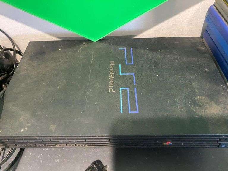 PlayStation 2 Console and Controller, 10x PS2 Games and Blue Ray DVD Player