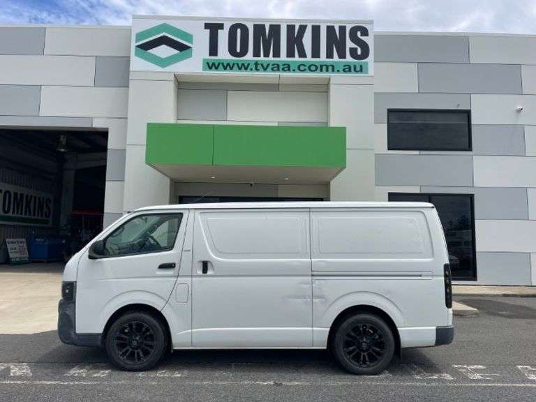2008 Toyota Hiace 200 Series Long Wheelbase Van inc Bed