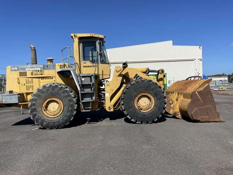 1998 Komatsu WA500-3 Front End Loader  inc Loadmaster scales