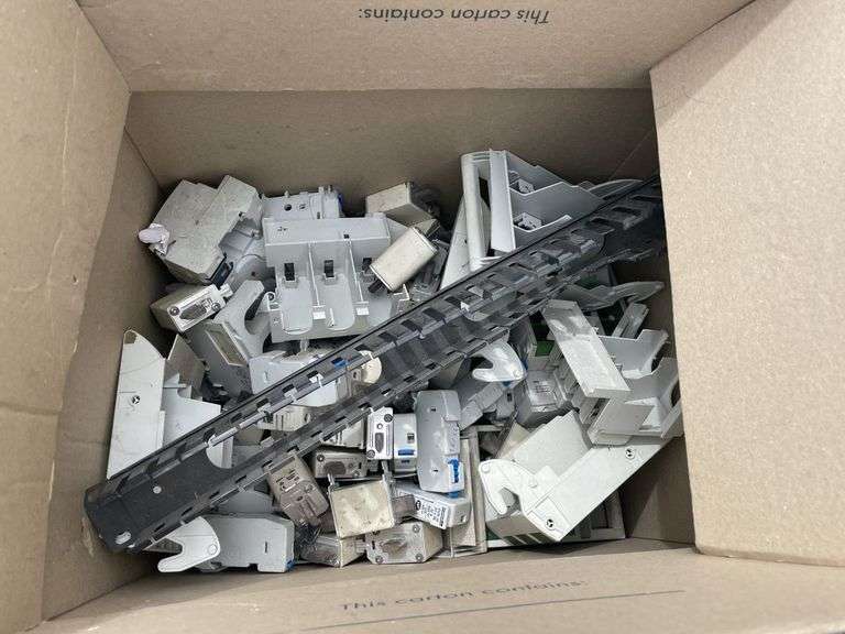 Pallet Assorted Sundries inc Ladies Size 10 Boots, Electrical, Bolts, U Bolts and Strapping Accessories