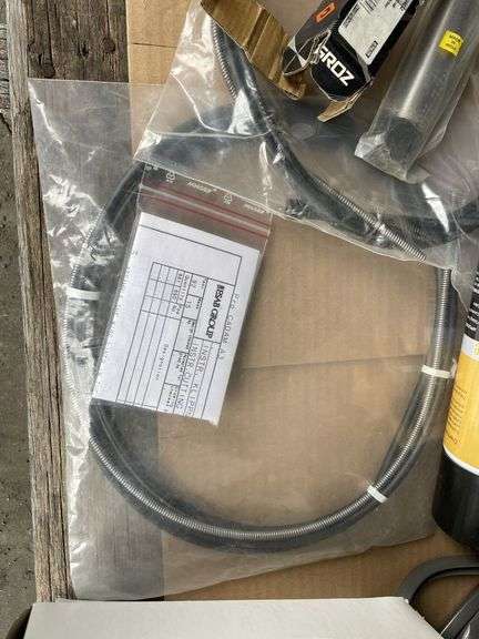 Pallet Assorted Workshop Safety Gloves, Lubricant and Parts