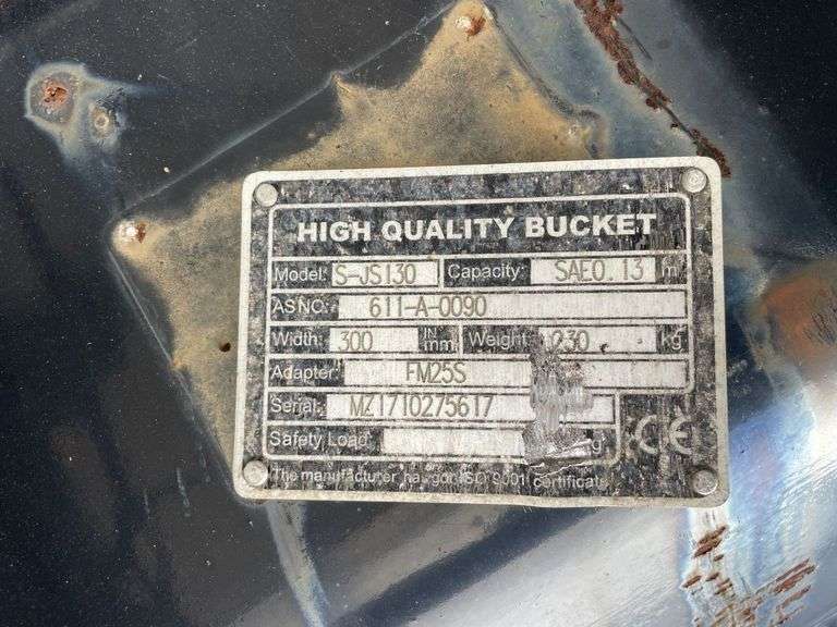 300mm Machinery Bucket