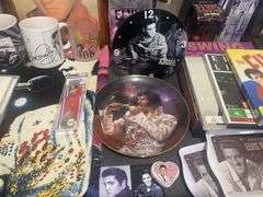 Large Elvis Presley Memorabilia Collection