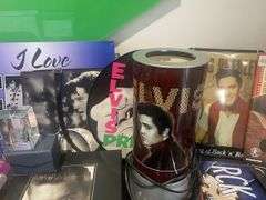Large Elvis Presley Memorabilia Collection