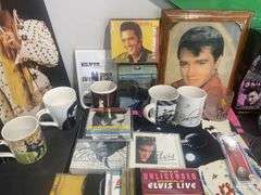 Large Elvis Presley Memorabilia Collection
