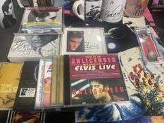 Large Elvis Presley Memorabilia Collection