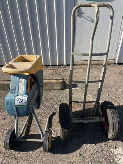 Heavy Duty Trolley and Electric Mulcher
