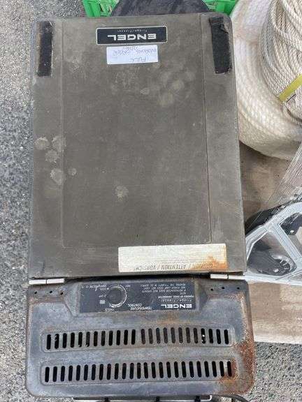 Pallet Rope, Arlec Charger, Electric Hedger, Trap, Engel Fridge and Trolley