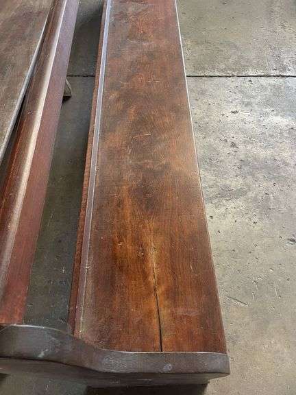 2x 2.8m Timber Church Pews