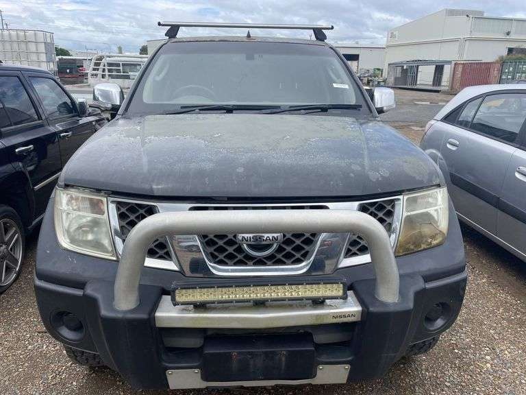 2008 Nissan Navara D40 Dual Cab 4x4 Utility - Non Operational