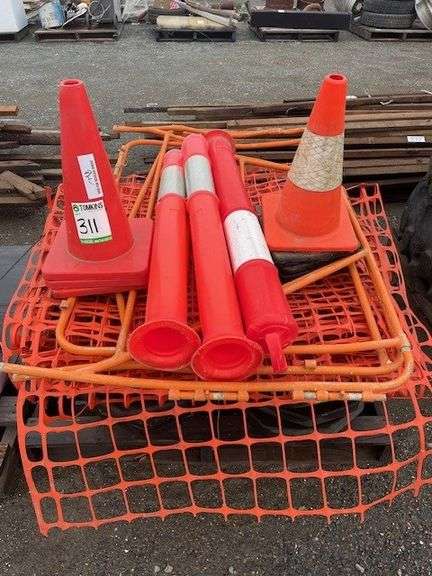 Witches Hats and Barricade