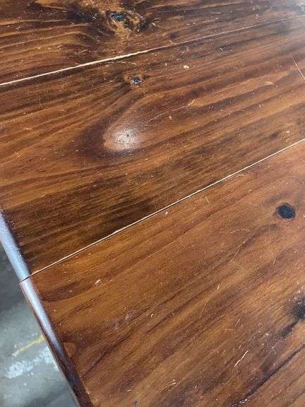 Timber Dining Table and 6x Chairs