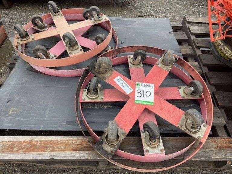 4x Drum Trollies