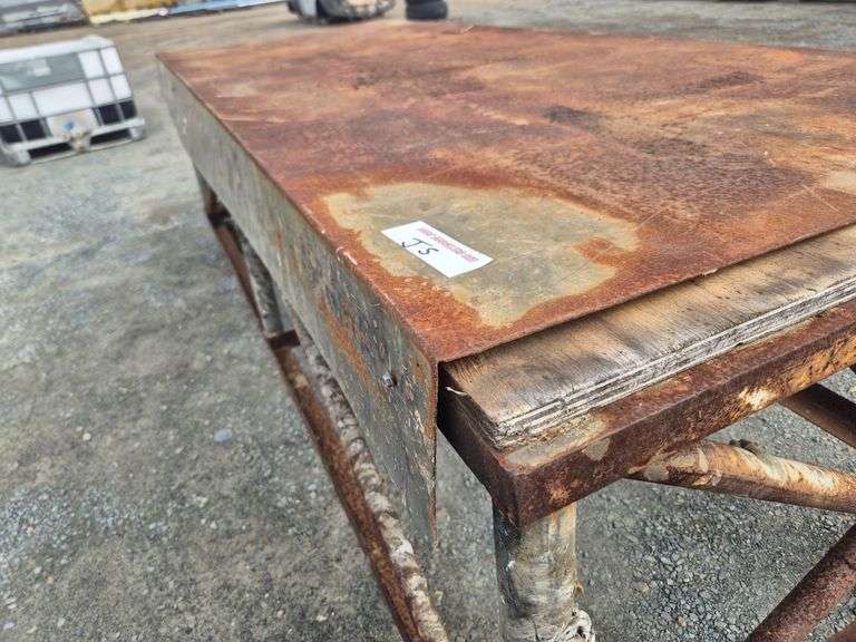 Mobile Steel Workbench - 920x2450x820mmH