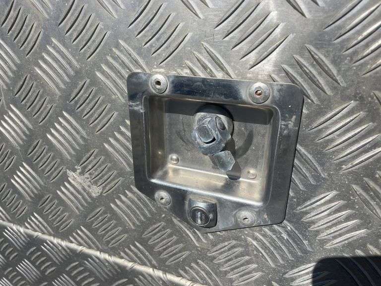 Checkerplate Truck Box - 1400x700x960mmH