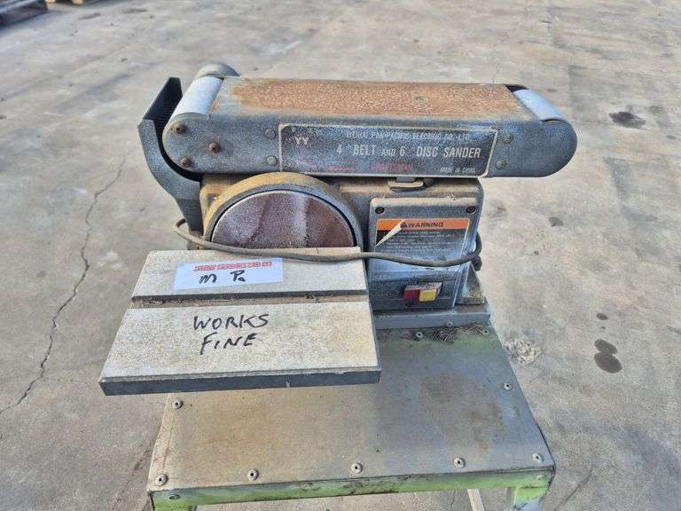 Belt & Disk Sander.