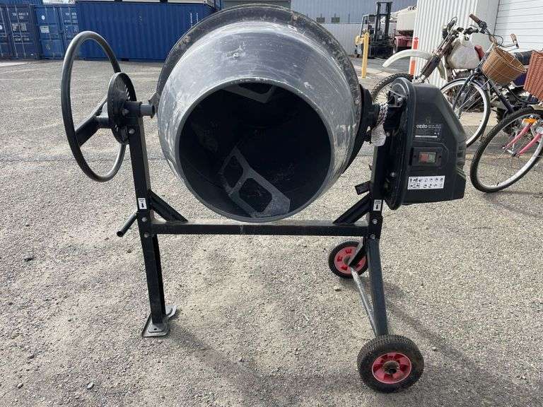 120L Electric Ozito Cement Mixer