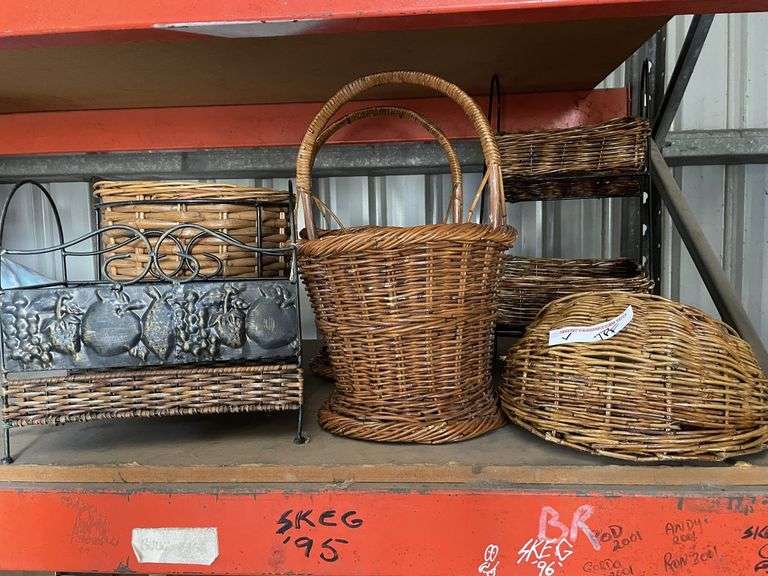Assorted Cane Baskets