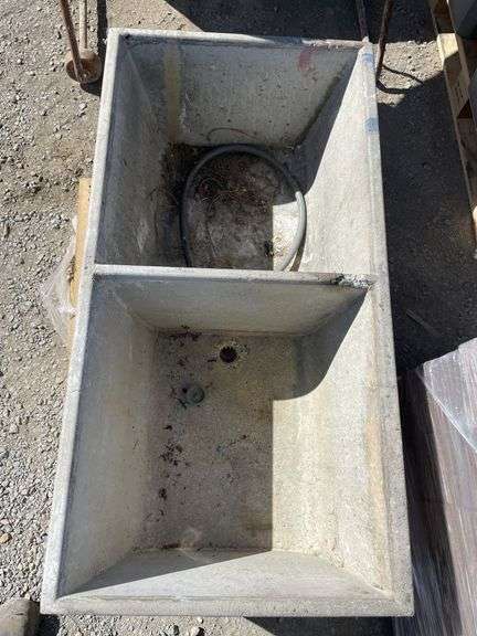 Concrete Laundry Tub