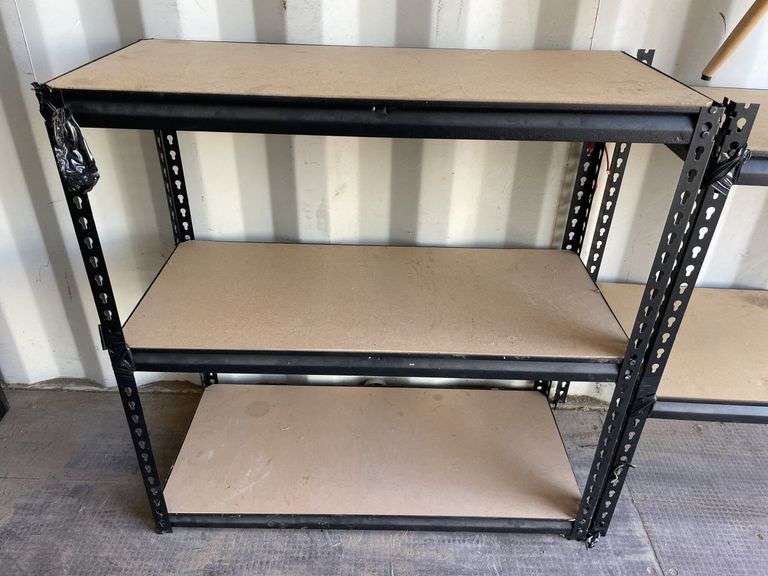 Shelf Units and Chair