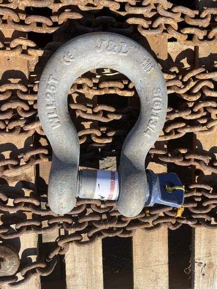 2 Drop Lifting Chain and D Shackle