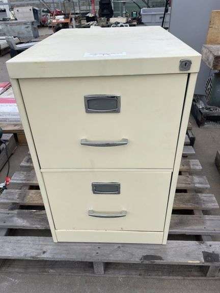 2 Drawer Metal Filing Cabinet
