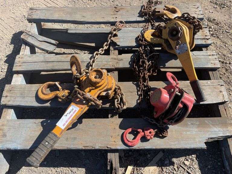 Come-alongs and Chain Block