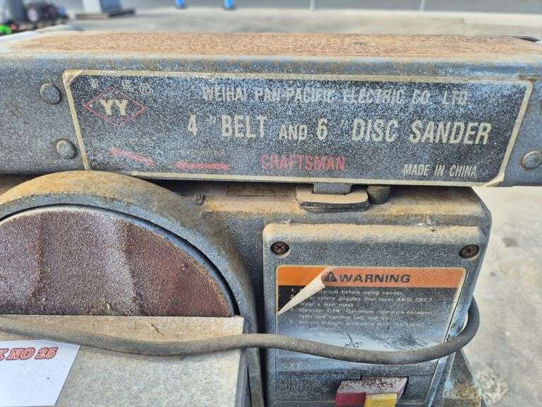 Belt & Disk Sander.