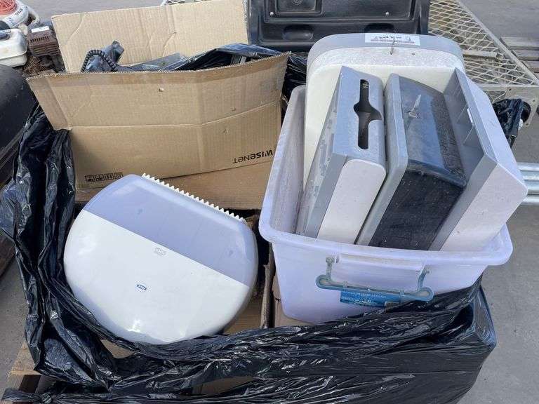 Assorted Sundries inc Paper Towel/Handwash Dispensers, Telephones etc