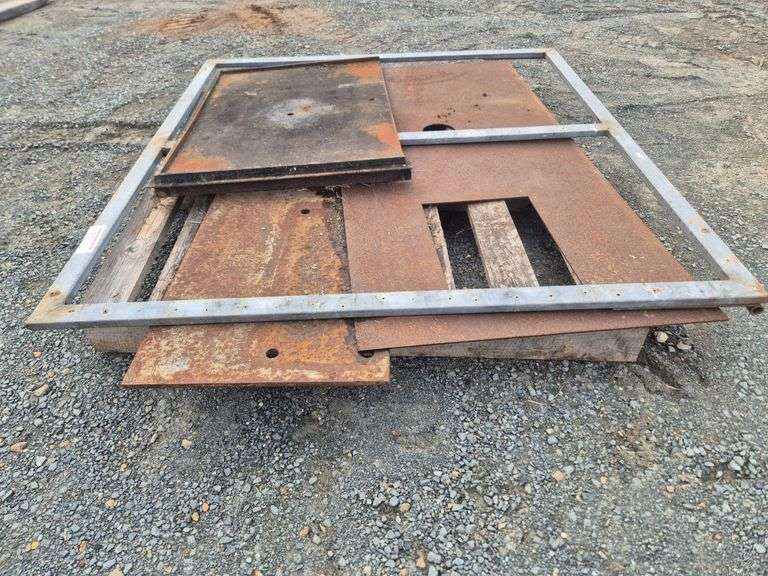 Steel Frame and Steel Plate