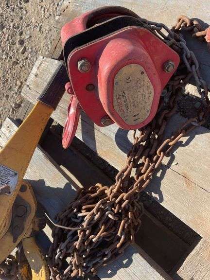 Come-alongs and Chain Block