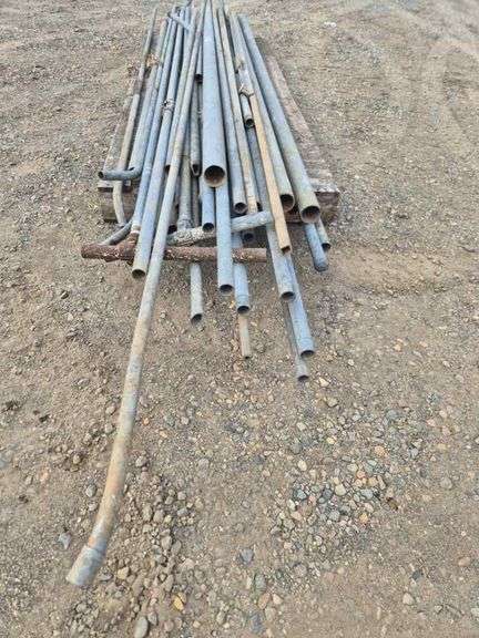 Qty Assorted Lengths Steel Pipe