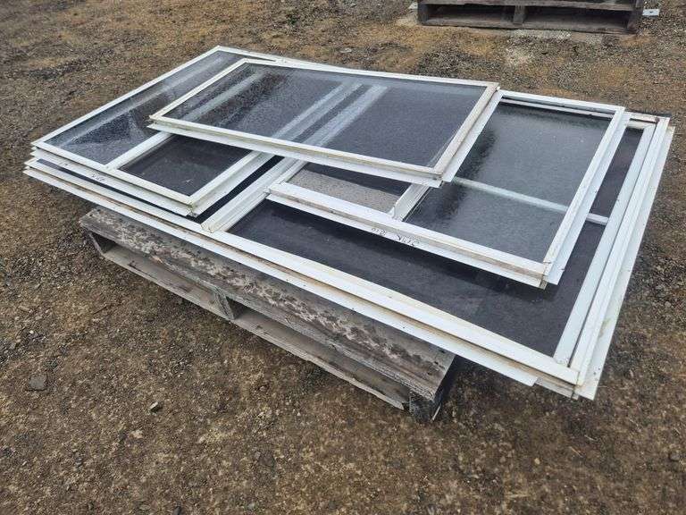 Assorted Aluminium Windows