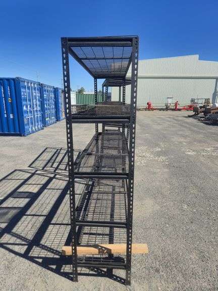 2x Storage Shelves