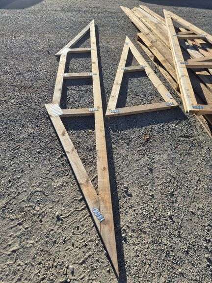 Assorted Timber Roof Trusses