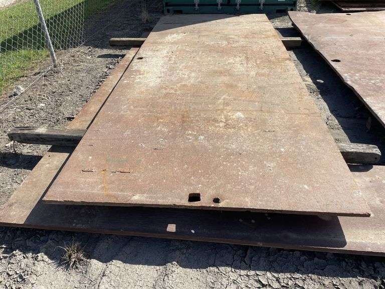 2x Sheets Steel Plate